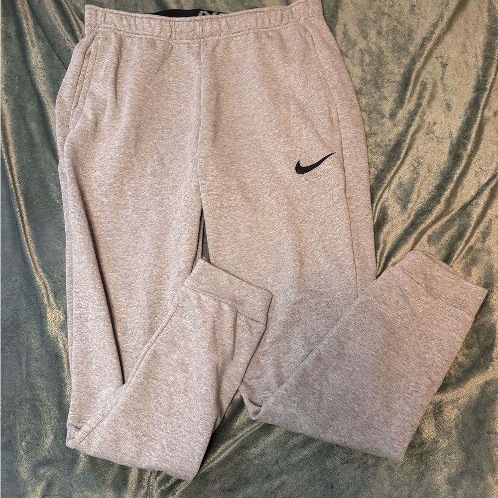 Nike Heather Gray Dri-FIT Sweatpants